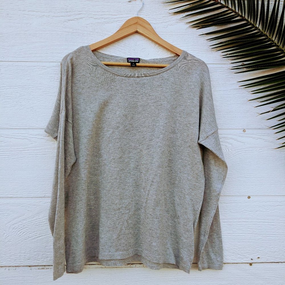💌Patagonia Lightweight Grey Sweater LongSleeve